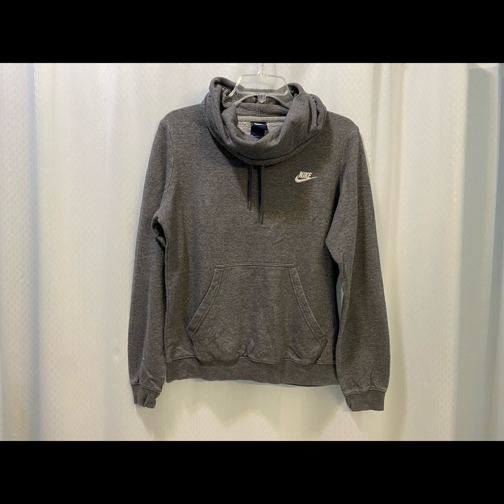 Gray Nike Scoop neck hoodie ! Size M